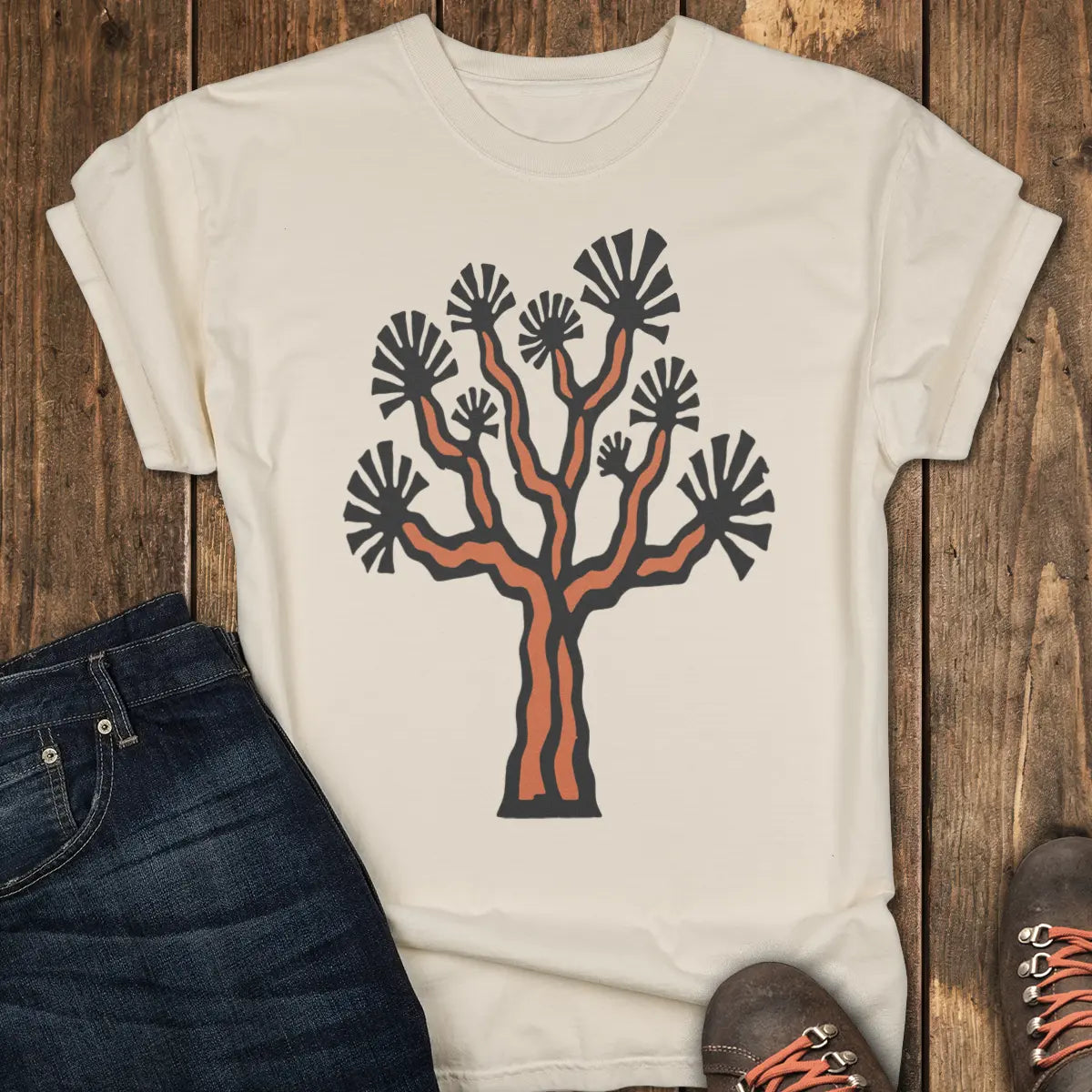 Joshua Tree Tee - Ivory