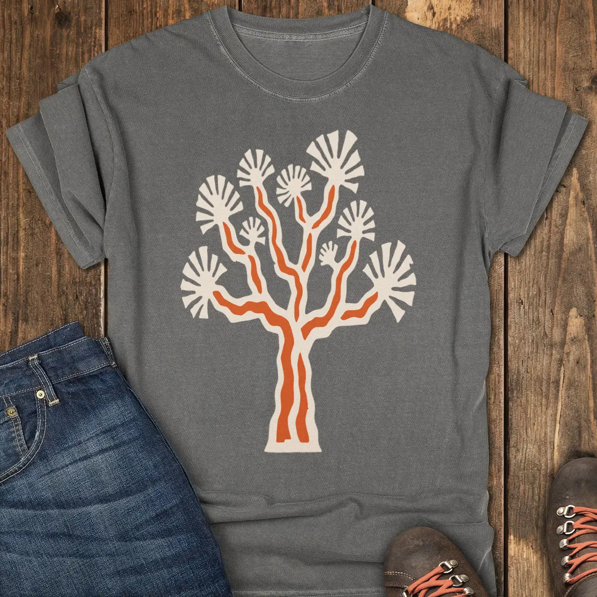 Joshua Tree Tee - Pepper