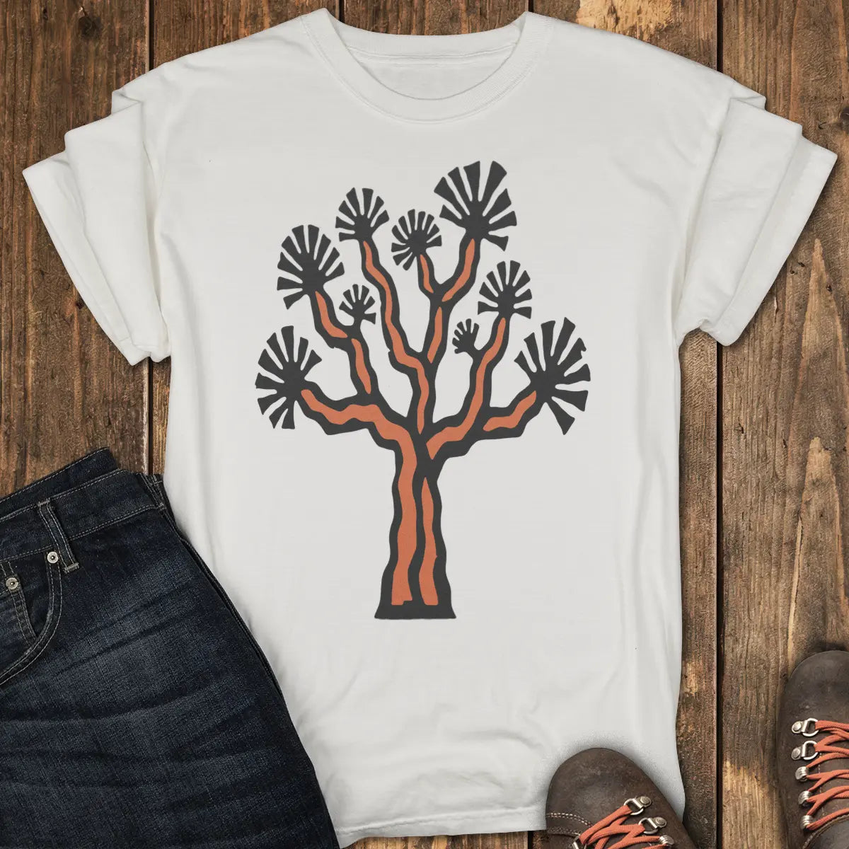 Joshua Tree Tee - White