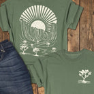 Journey Beyond Tee - Moss
