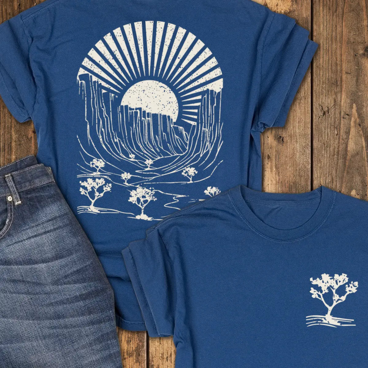 Journey Beyond Tee - Navy