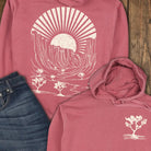 Journey Beyond Hoodie - Crimson