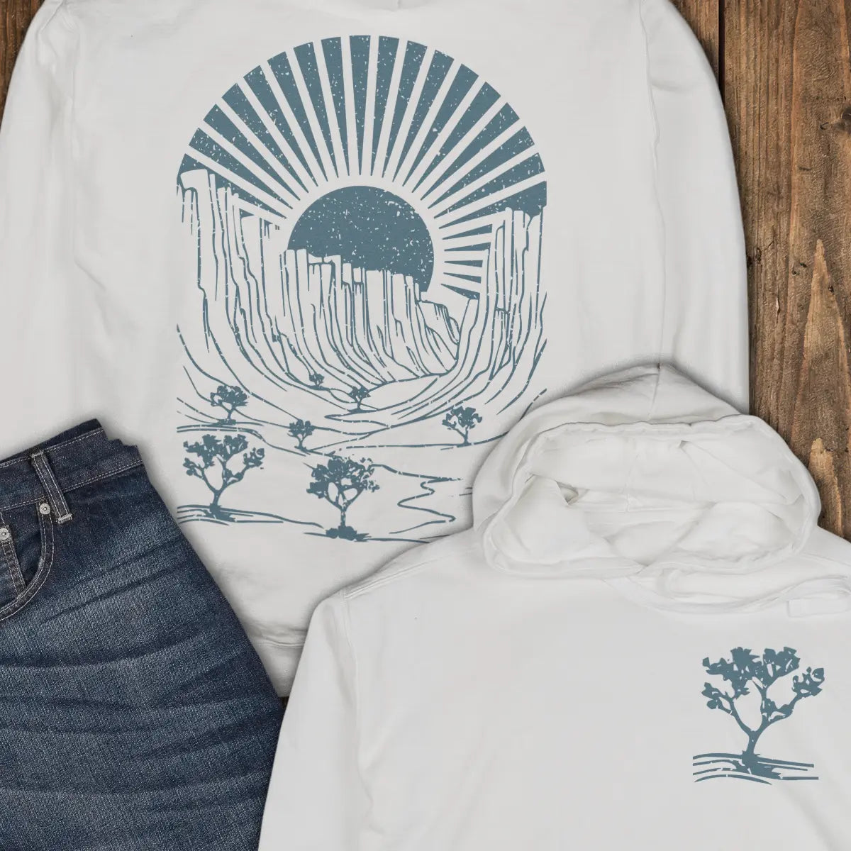 Journey Beyond Hoodie - White