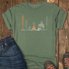 Just Me and the Dog Tee - Moss