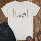 Just Me and the Dog Tee - White
