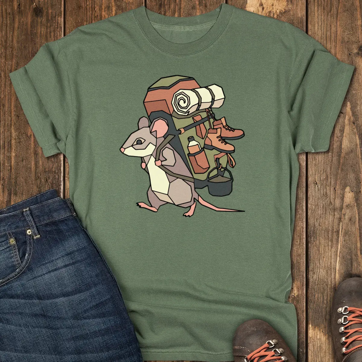 Just In Case Tee - Moss