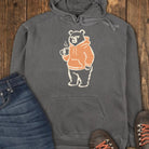 Keep Distance Hoodie - Pepper