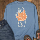 Keep Distance Sweatshirt - Blue Jean