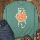 Keep Distance Sweatshirt - Light Green