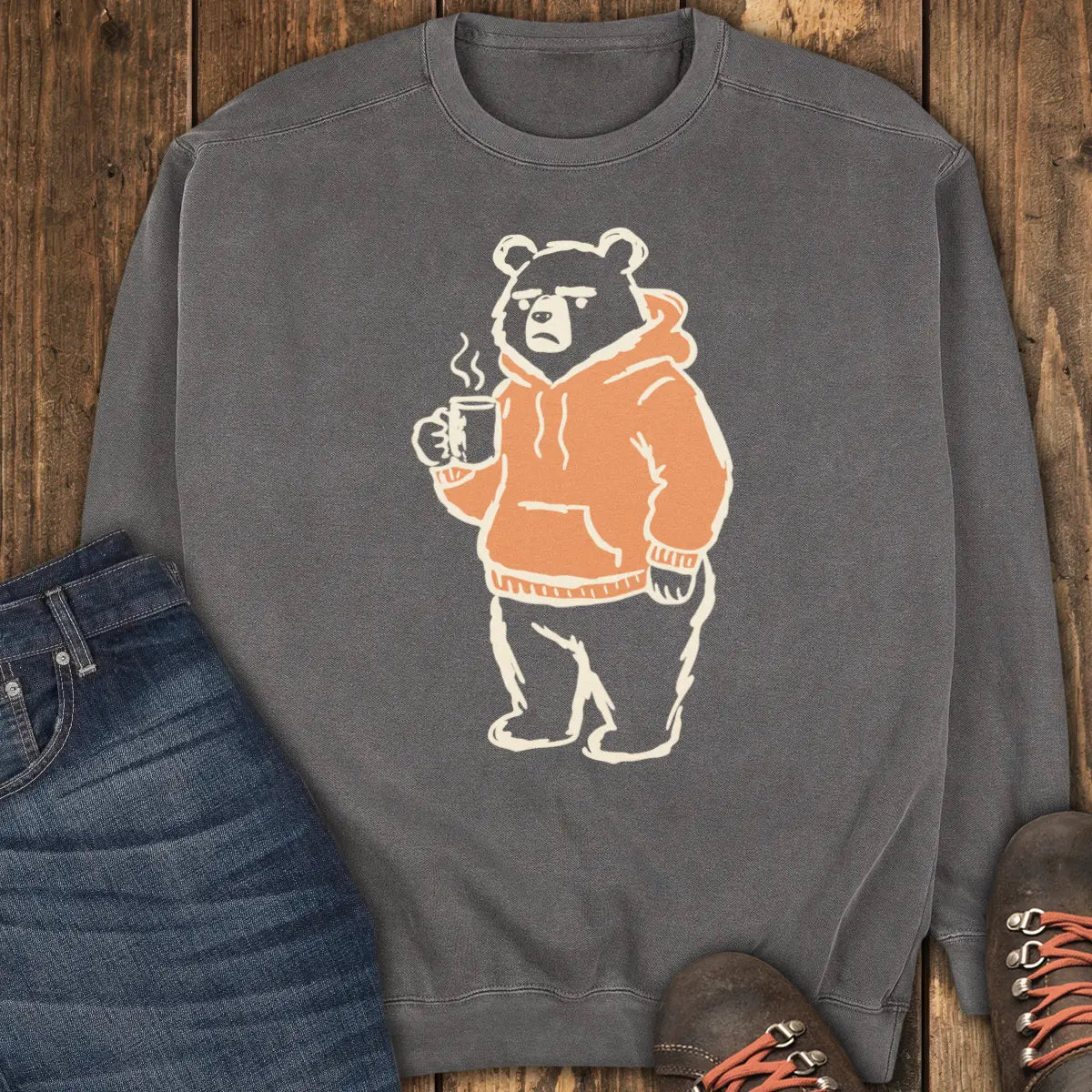 Keep Distance Sweatshirt - Pepper