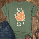 Keep Distance Tee - Moss