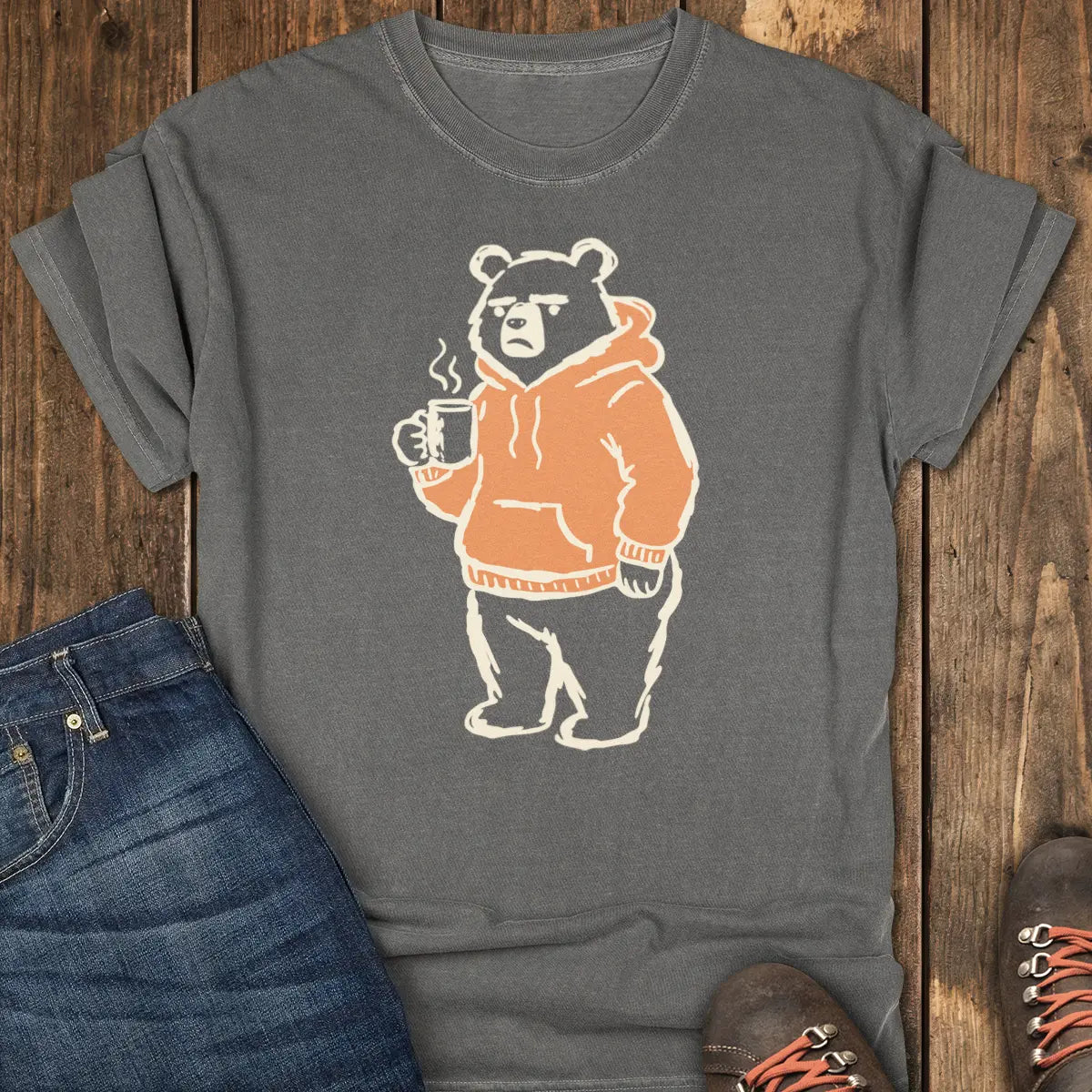 Keep Distance Tee - Pepper
