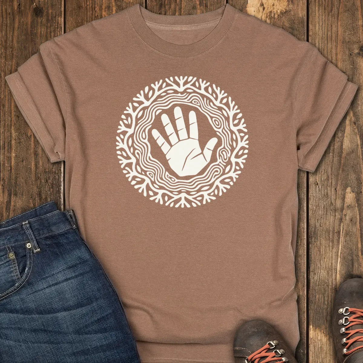 Keep in Touch Tee - Espresso