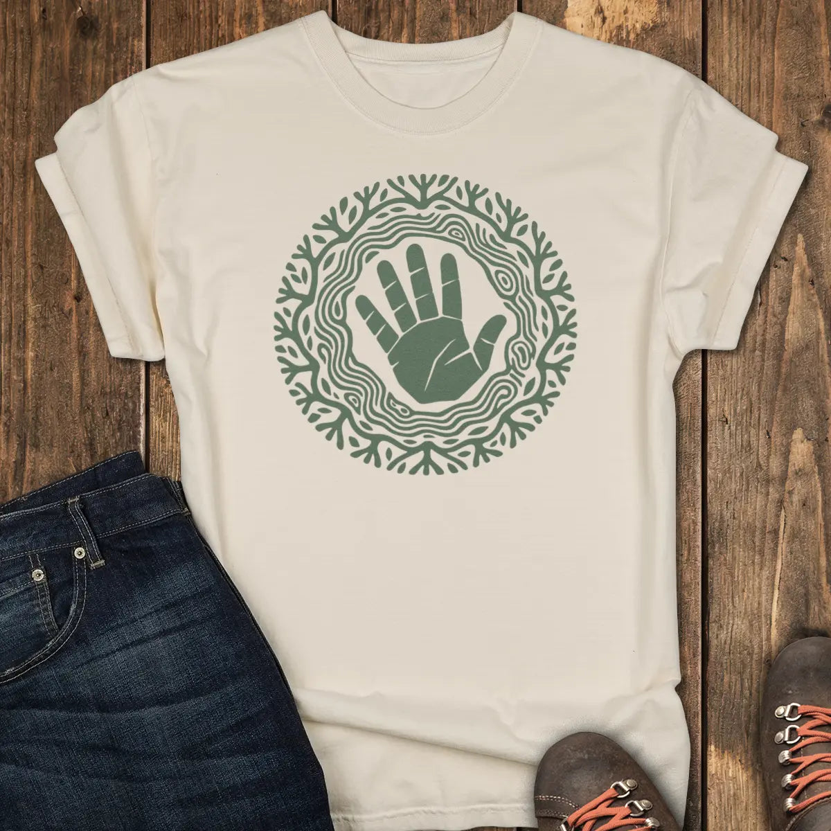 Keep in Touch Tee - Ivory