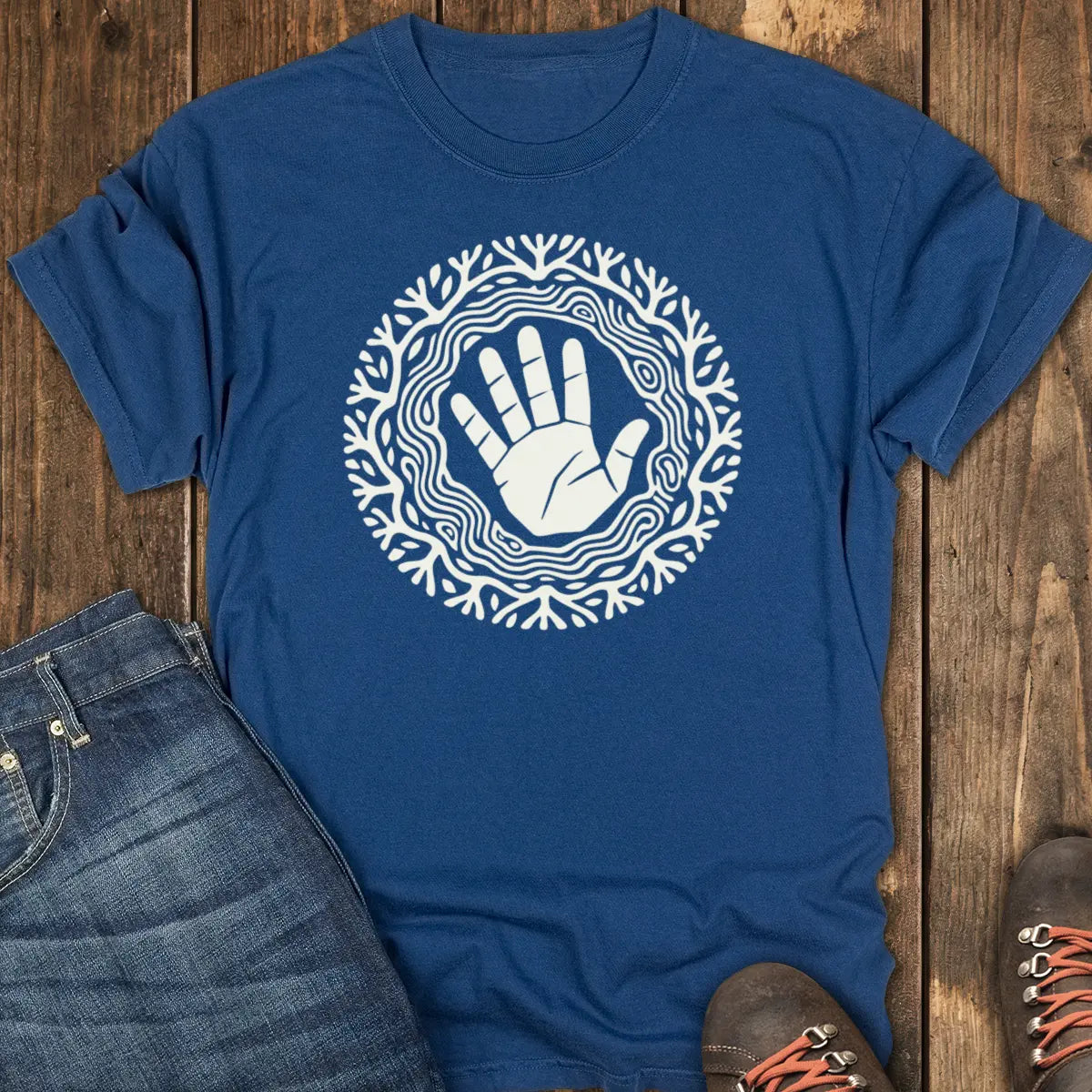 Keep in Touch Tee - Navy