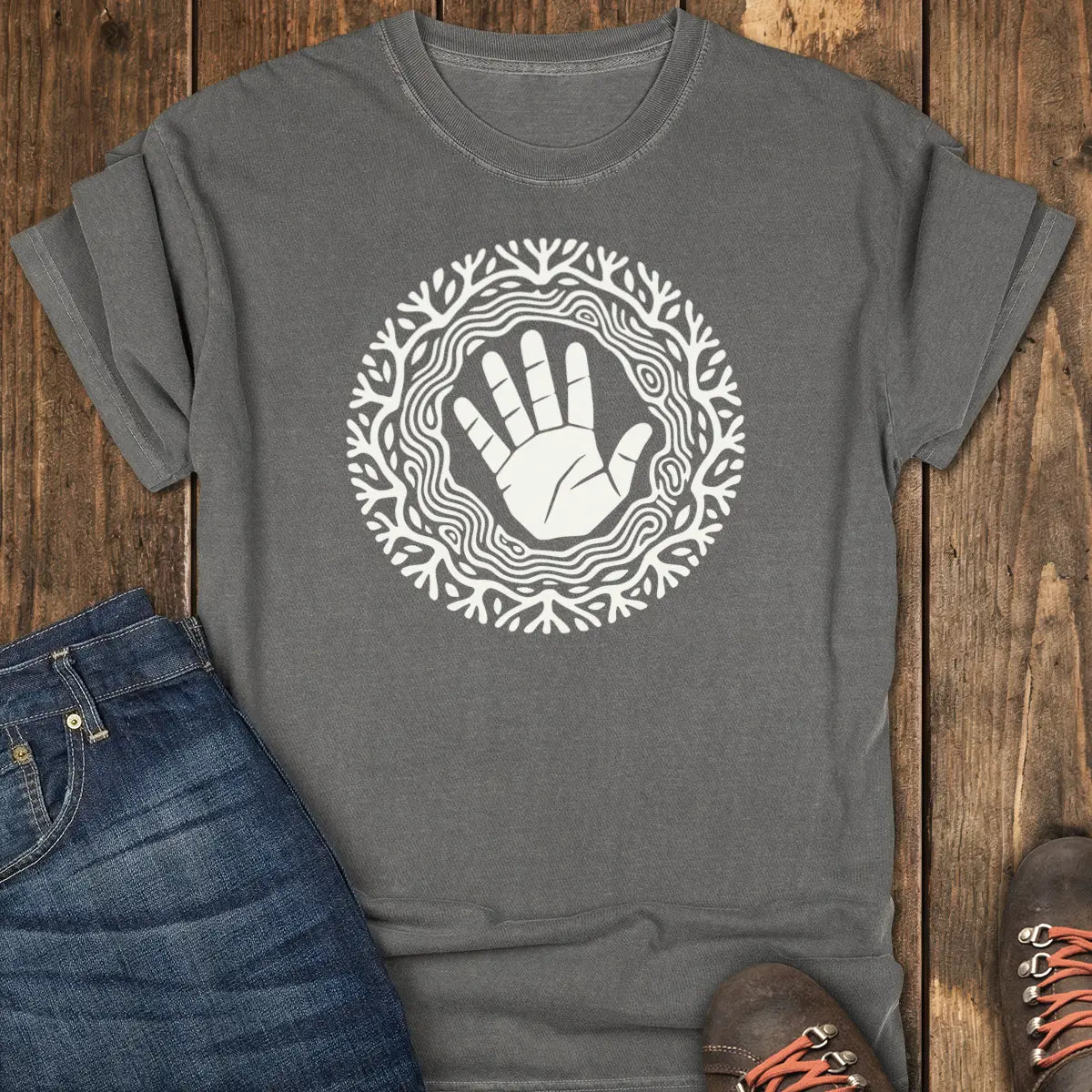 Keep in Touch Tee - Pepper