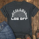 LOG OFF Tee - Black