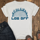 LOG OFF Tee - White