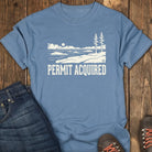 Lake Aloha Tee - Blue Jean