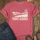 Lake Aloha Tee - Crimson