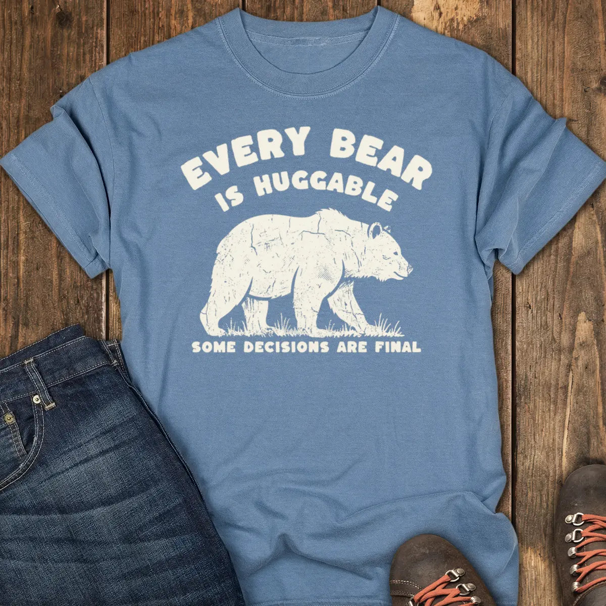 Last Mistake Tee - Blue Jean