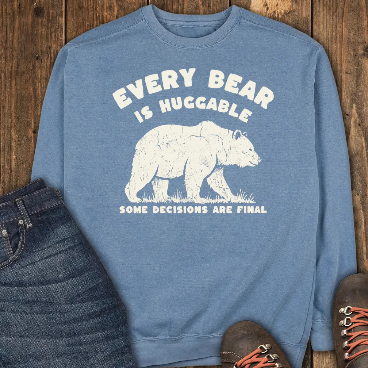 Last Mistake Sweatshirt - Blue Jean
