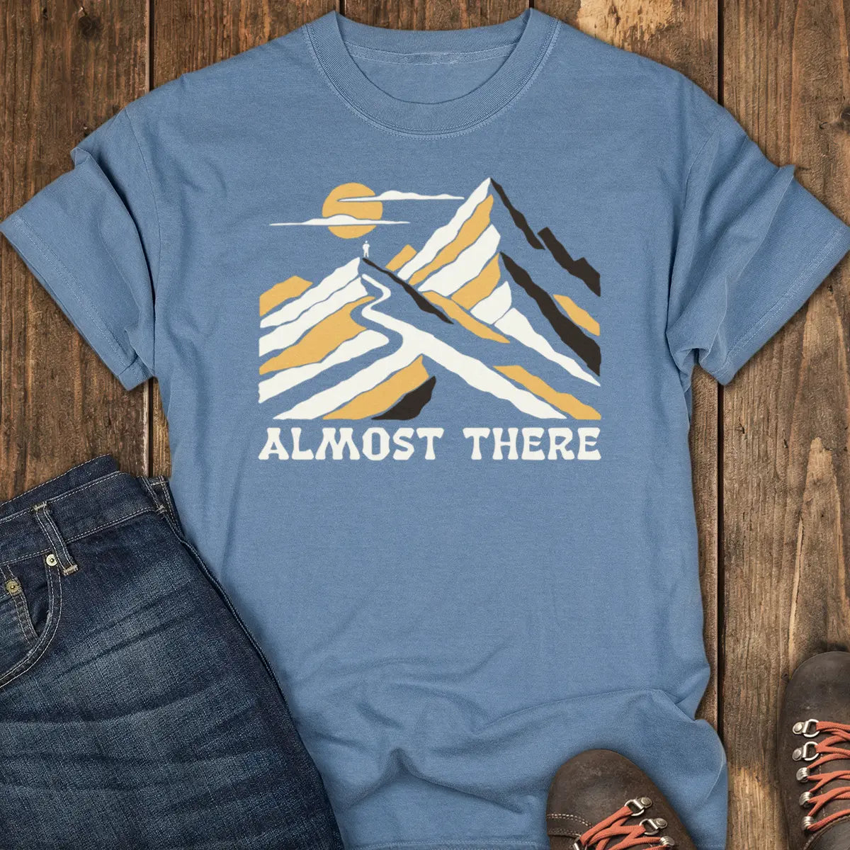 Last One, Probably Tee - Blue Jean