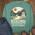 Leave me Alone Sweatshirt - Light Green