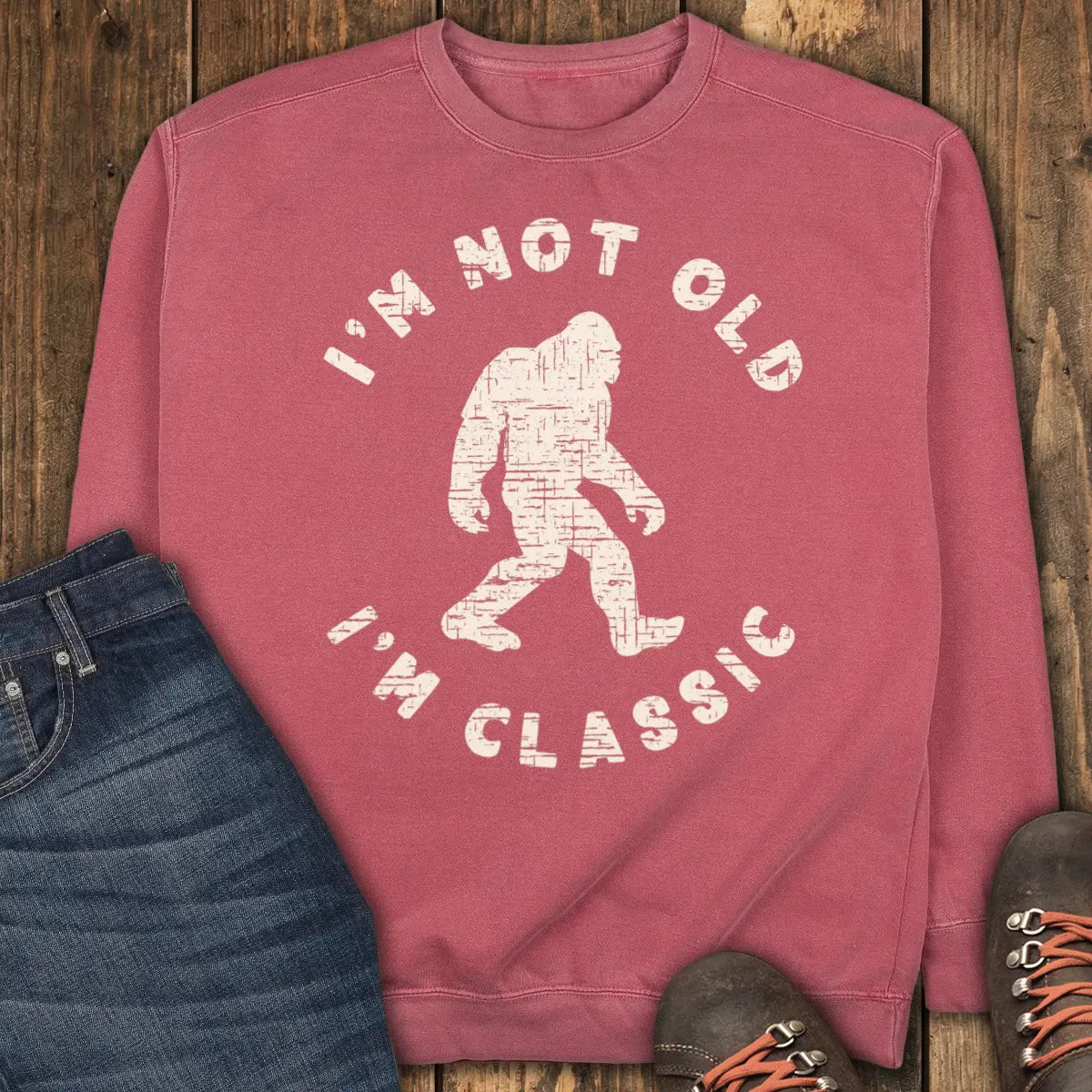 Legend Status Sweatshirt - Crimson