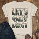 Let's Get Lost Tee - Ivory