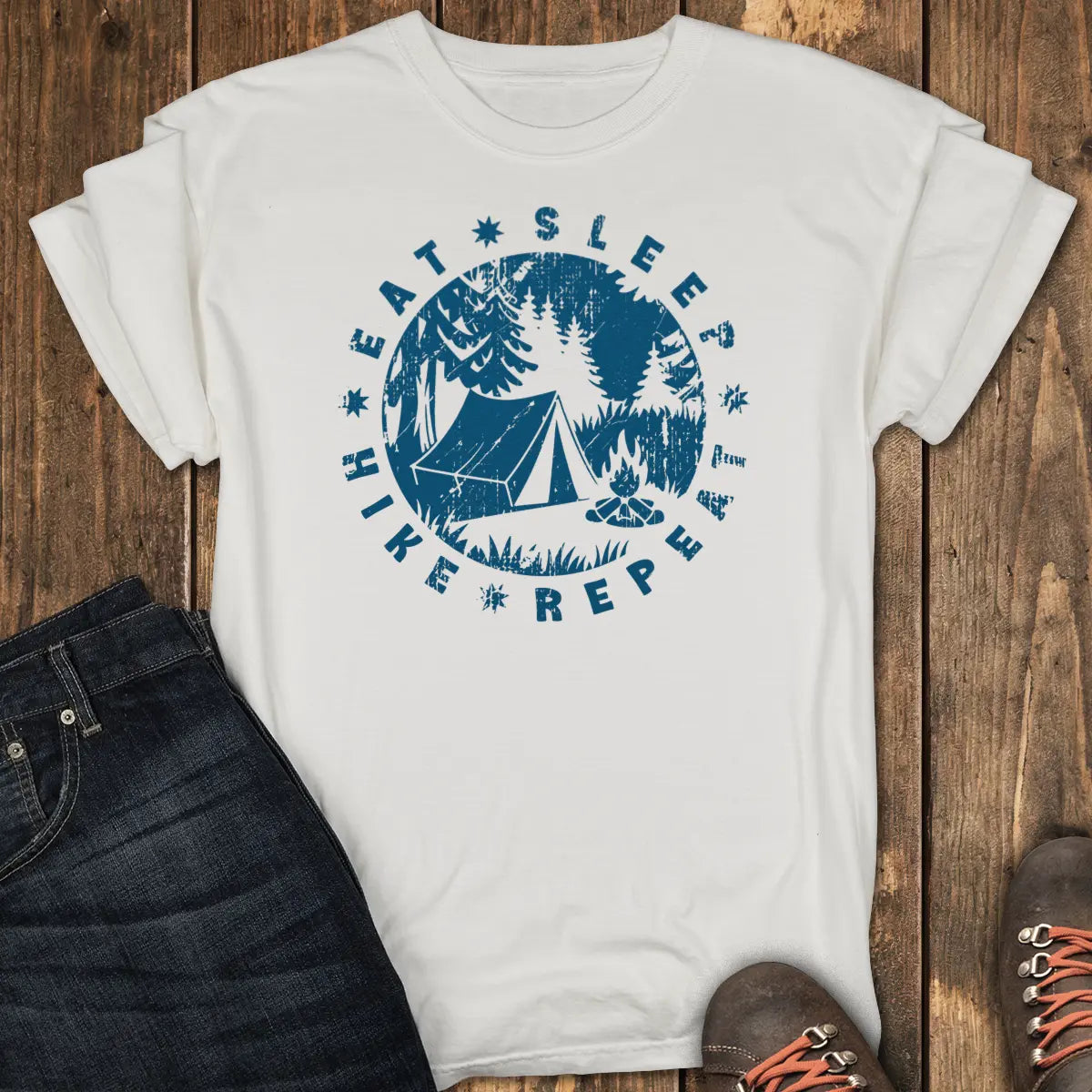 Life Routine Tee - White