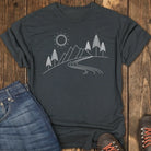 Linescape Tee - Black