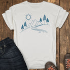 Linescape Tee - White