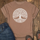Living Circuit Tee - Espresso