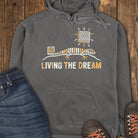 Living the Dream Hoodie - Pepper