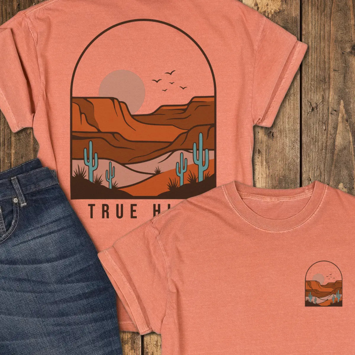 Long View Tee - Yam