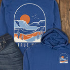Long View Hoodie - True Navy