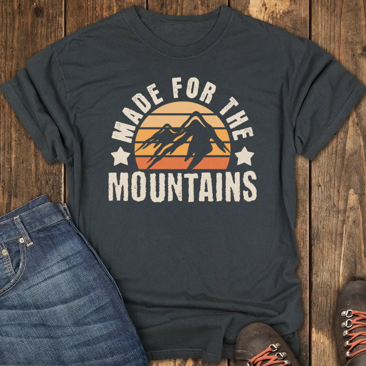 Made for the Mountains Tee - Black