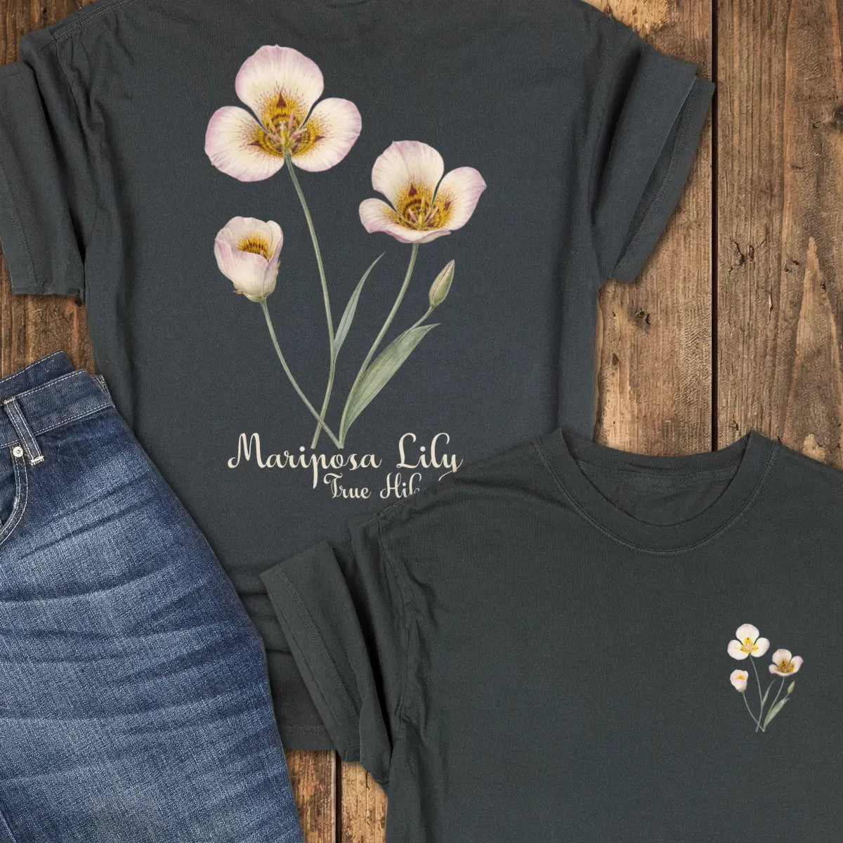 Mariposa Lily Tee - Black