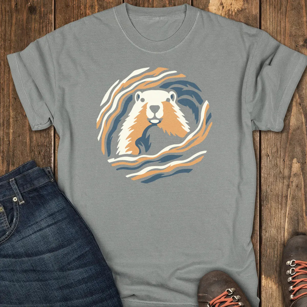 Marmot Alert Tee - Grey