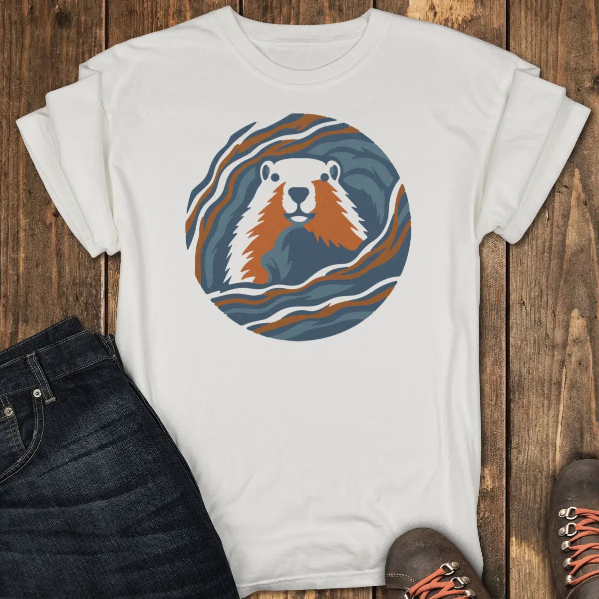 Marmot Alert Tee - White