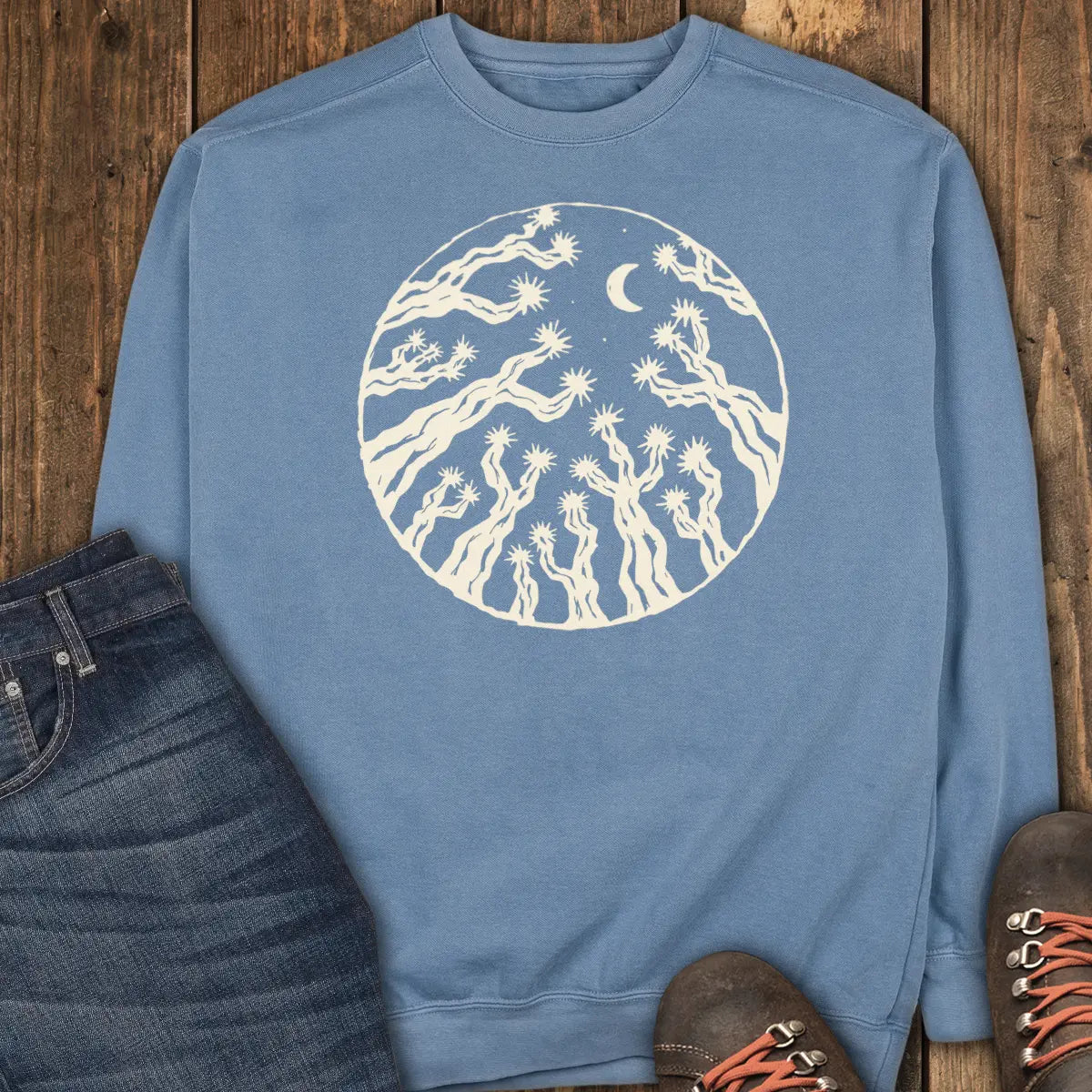 Mojave Midnight Sweatshirt - Blue Jean