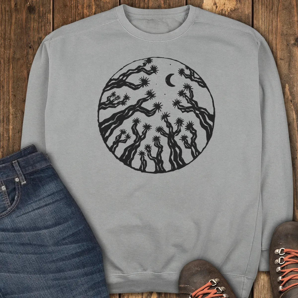 Mojave Midnight Sweatshirt - Grey