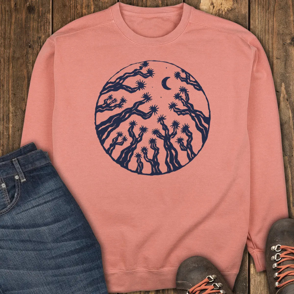 Mojave Midnight Sweatshirt - Terracotta