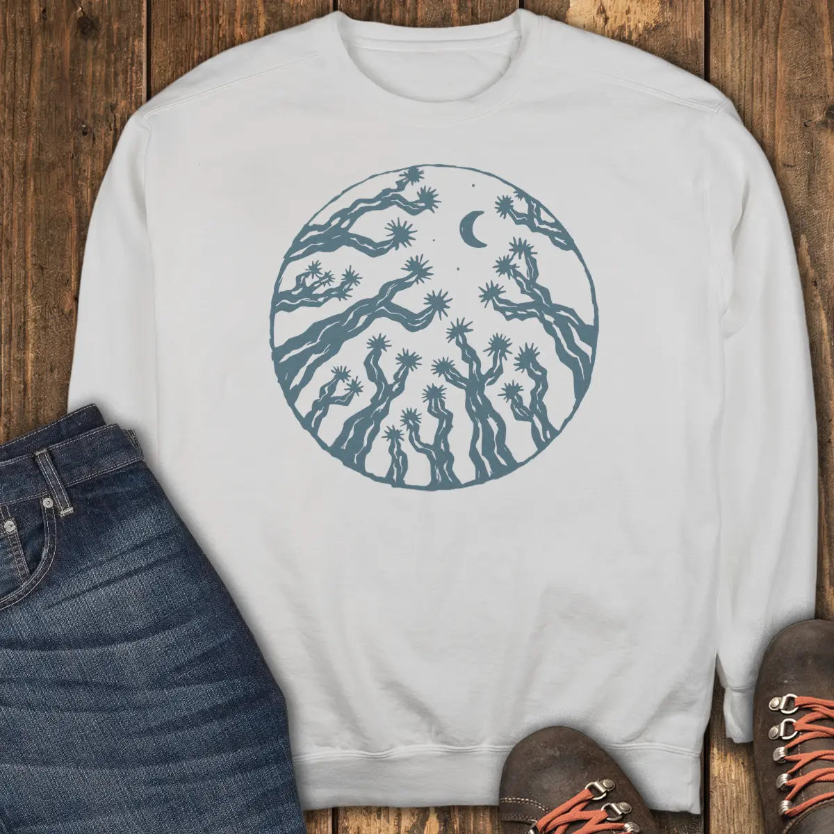 Mojave Midnight Sweatshirt - White