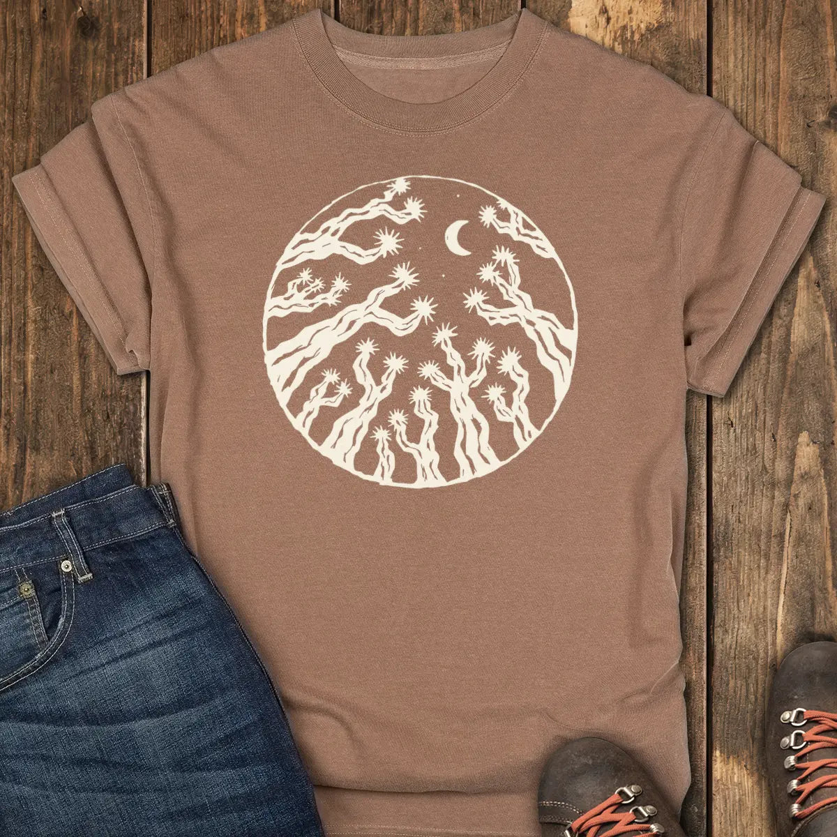 Mojave Midnight Tee - Espresso