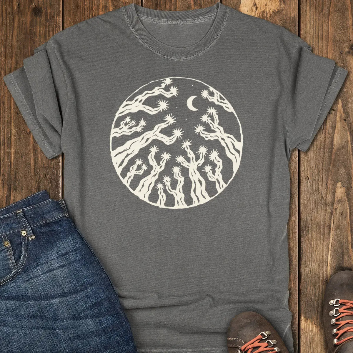 Mojave Midnight Tee - Pepper
