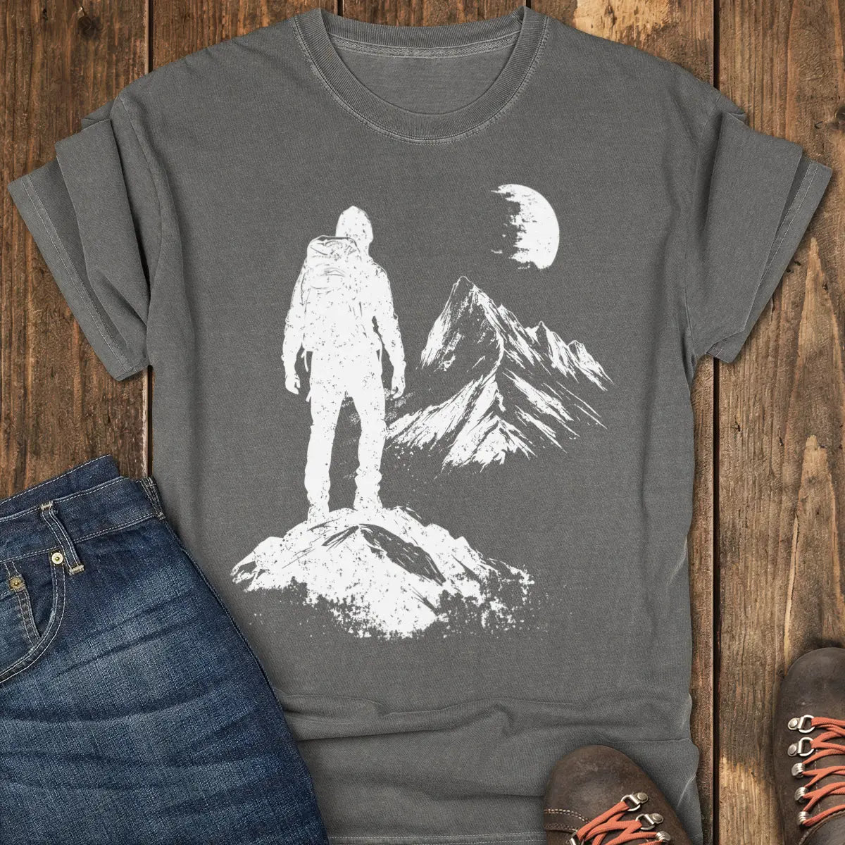Moonlight Ascent Tee - Pepper