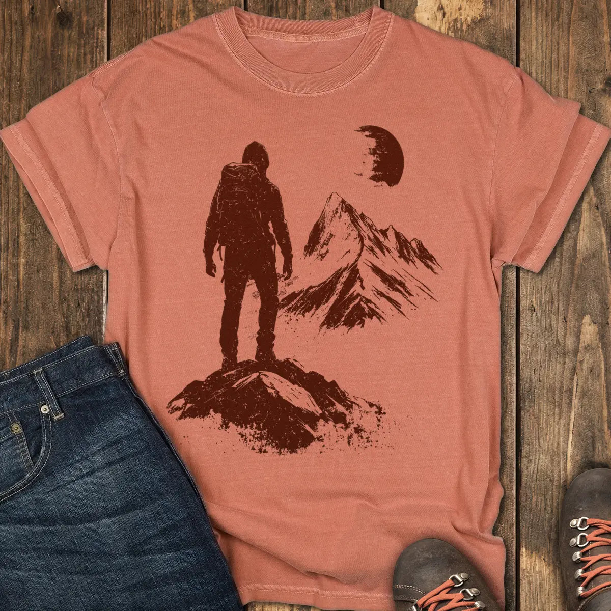 Moonlight Ascent Tee - Yam