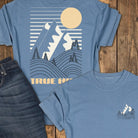 Morning Again Tee - Blue Jean